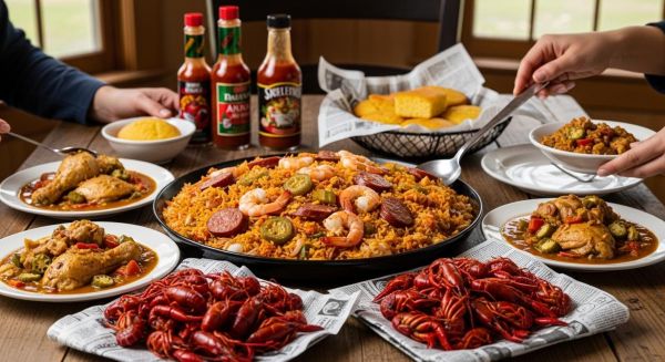 La cuisine cajun de Louisiane : un héritage épicé au cœur du bayou